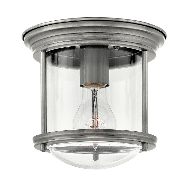 Plafon Hadrian antyczny nikiel 1xE27x60W IP44 Quintiesse 1017671
