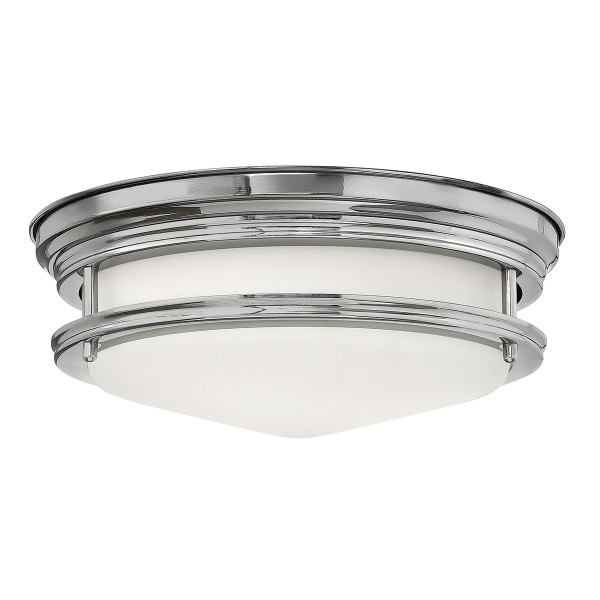 Plafon Hadrian chromowany biały 2xE27x40W IP44 Quintiesse 1017655