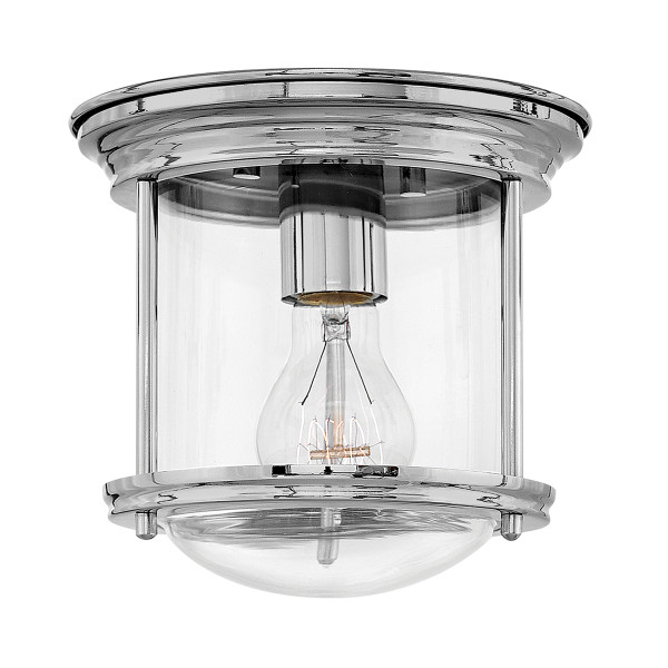 Plafon Hadrian chromowany przezroczysty 1xE27x60W IP44 Quintiesse 1017645