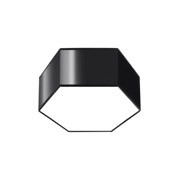 Plafon HALVOY czarny 2xE27x15W wym:13,5x30,5x26,5cm IP20 Pure Lume 1018522