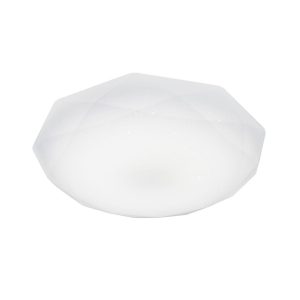 Plafon HEX niestandardowy biały LED 1x24W 50cm 1300lm IP20 Milagro 878503 Plafon HEX niestandardowy biały LED 1x24W 50cm 1300lm IP20 Milagro 878503