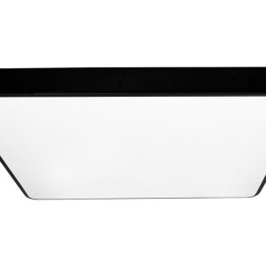 Plafon Hollywood kwadratowy czarny LED 1x60W 60cm 5400lm IP20 IdeaLED 873078 Plafon Hollywood kwadratowy czarny LED 1x60W 60cm 5400lm IP20 IdeaLED 873078