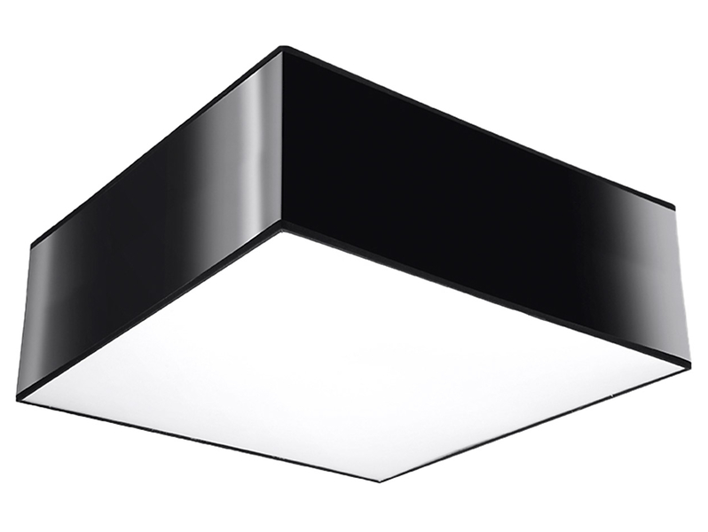 Plafon Horus 25 cm czarny 52387