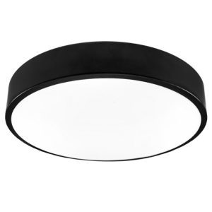 Plafon Houston okrągły czarno-biały LED 1x24W 30cm 2160lm IP20 IdeaLED 876873 Plafon Houston okrągły czarno-biały LED 1x24W 30cm 2160lm IP20 IdeaLED 876873