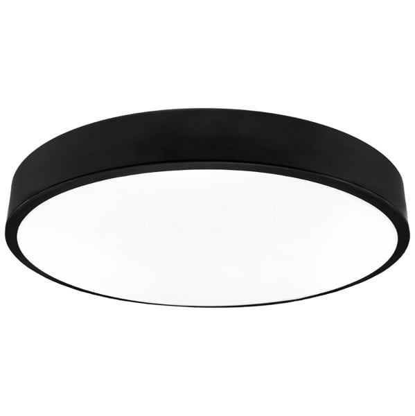 Plafon Houston okrągły czarno-biały LED 1x36W 40cm 3240lm IP20 IdeaLED 876746