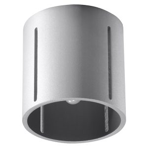 Plafon Inez aluminiowy szary 23756 Plafon Inez aluminiowy szary 23756