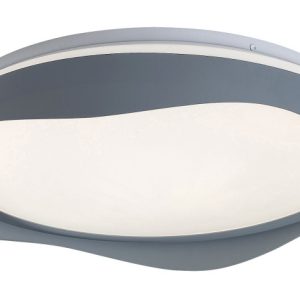 Plafon ISRAH okrągły popielato-biały LED 1x24W 38cm 1250lm IP20 Rabalux 878477 Plafon ISRAH okrągły popielato-biały LED 1x24W 38cm 1250lm IP20 Rabalux 878477