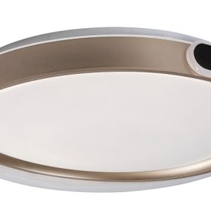 Plafon JINDRI z pilotem okrągły czarny LED 1x48W 50cm 3000lm IP20 Rabalux 871138 Plafon JINDRI z pilotem okrągły czarny LED 1x48W 50cm 3000lm IP20 Rabalux 871138
