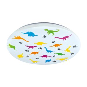 Plafon KIDI okrągły multikolor-biały LED 1x20W 33,5cm 1300lm IP44 Struhm 876023 Plafon KIDI okrągły multikolor-biały LED 1x20W 33,5cm 1300lm IP44 Struhm 876023