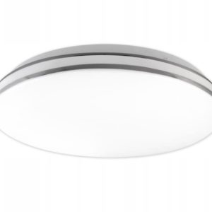 Plafon Kiro LED D38 IP44/24W/4000K biały/chrom 1023080 Plafon Kiro LED D38 IP44/24W/4000K biały/chrom 1023080