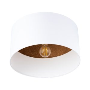 Plafon KRONOS biało-brązowy 1xE27x15W wym:20x35x35cm IP20 Pure Lume 1018460 Plafon KRONOS biało-brązowy 1xE27x15W wym:20x35x35cm IP20 Pure Lume 1018460
