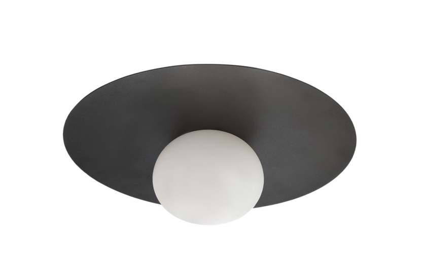 Plafon Lampa Sufitowa KOSMA japandi wabi-sabi natural czarny 1053619