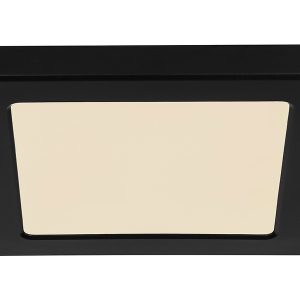 Plafon Lasse LED 16 cm akrylowy czarny 47910 Plafon Lasse LED 16 cm akrylowy czarny 47910