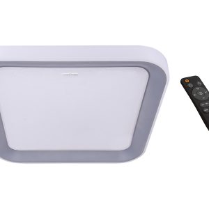 Plafon łazienkowy Ariel LED z tworzywa sztucznego srebrny 178700 Plafon łazienkowy Ariel LED z tworzywa sztucznego srebrny 178700