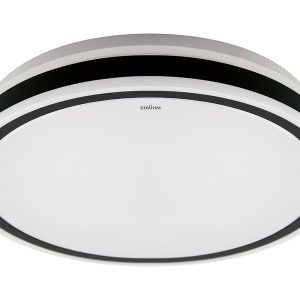 Plafon łazienkowy Aurelia LED z tworzywa sztucznego czarno-biały 178709 Plafon łazienkowy Aurelia LED z tworzywa sztucznego czarno-biały 178709