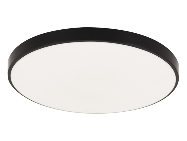 Plafon łazienkowy Dowbor LED 23 cm biało-czarny 233668