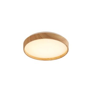 Plafon LEANA2 okrągły buk biały LED 1x12W 26cm 730lm IP20 Rabalux 879509 Plafon LEANA2 okrągły buk biały LED 1x12W 26cm 730lm IP20 Rabalux 879509