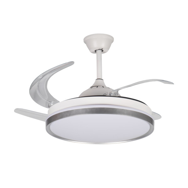 Plafon LED LL IVERN CCT LightLogic 67072 okrągły wiatrak pilot 36W 1 szt. 1067227