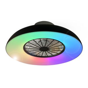 Plafon LED z wentylatorem LL VIRIC CCT+RGB LightLogic 66851 wiatrak pilot 1030564 Plafon LED z wentylatorem LL VIRIC CCT+RGB LightLogic 66851 wiatrak pilot 1030564