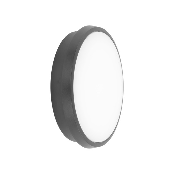 Plafon Led Zewnętrzny Ogrodowy Łazienkowy Sferis Antracyt Ip 54 3000K 1000684
