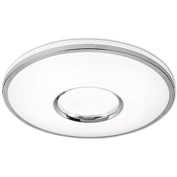 Plafon LEON z pilotem okrągły biały LED 1x48W 39cm 5200lm IP44 Polux 871192