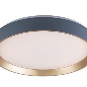 Plafon LIATRIS2 okrągły szary LED 1x24W 38,5cm 1200lm IP20 Rabalux 879546 Plafon LIATRIS2 okrągły szary LED 1x24W 38,5cm 1200lm IP20 Rabalux 879546