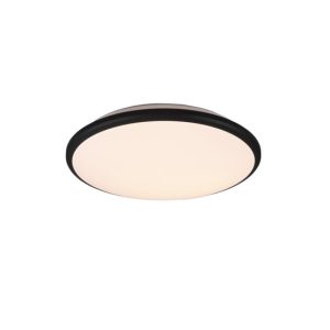 Plafon LIMBUS okrągły czarno-biały LED 1x20W 34,7cm 2300lm IP20 RL 876832 Plafon LIMBUS okrągły czarno-biały LED 1x20W 34,7cm 2300lm IP20 RL 876832