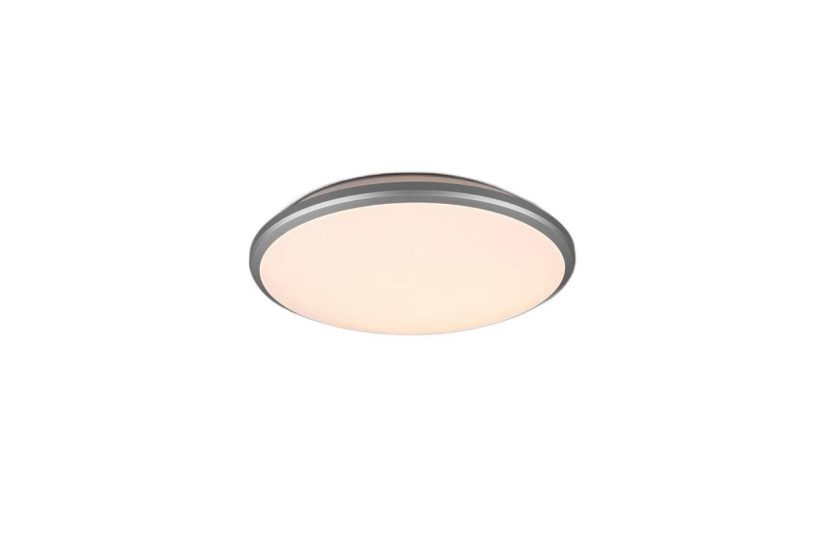 Plafon LIMBUS okrągły srebrno-biały LED 1x20W 34,7cm 2300lm IP20 RL 876901