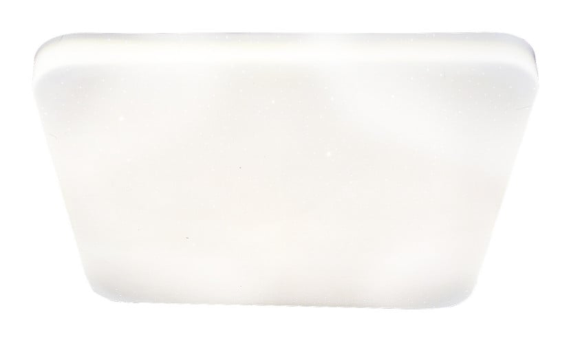 Plafon Lucas kwadratowy biały LED 1x24W 37,5cm 1800lm IP20 Rabalux 876783