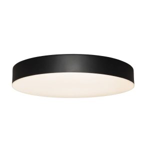 Plafon LUMO czarno-biała LED 24W 3000-6000K 2040lm Maxlight 1018384 Plafon LUMO czarno-biała LED 24W 3000-6000K 2040lm Maxlight 1018384