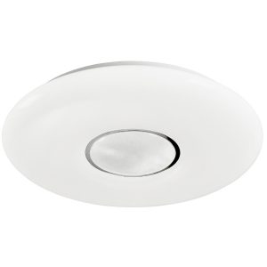 Plafon LYRA z pilotem okrągły biały LED 1x72W 51cm 4320lm IP20 Polux 871246 Plafon LYRA z pilotem okrągły biały LED 1x72W 51cm 4320lm IP20 Polux 871246