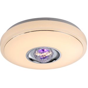 Plafon MAGIC z pilotem okrągły biały LED 1x18W 37,5cm 1700lm IP20 Polux 871235 Plafon MAGIC z pilotem okrągły biały LED 1x18W 37,5cm 1700lm IP20 Polux 871235