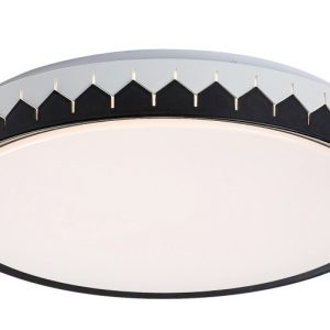 Plafon MALIN z pilotem okrągły szary LED 1x24W 40cm 1500lm IP20 Rabalux 871307 Plafon MALIN z pilotem okrągły szary LED 1x24W 40cm 1500lm IP20 Rabalux 871307