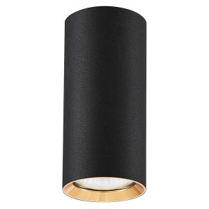 Plafon Manacor 13 cm metalowy czarny 39313 Plafon Manacor 13 cm metalowy czarny 39313