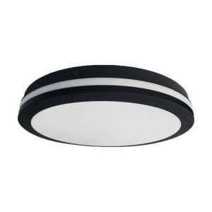 Plafon Marlon okrągły czarno-biały LED 1x36W 30cm 4800lm IP54 Eko-Light 873929 Plafon Marlon okrągły czarno-biały LED 1x36W 30cm 4800lm IP54 Eko-Light 873929