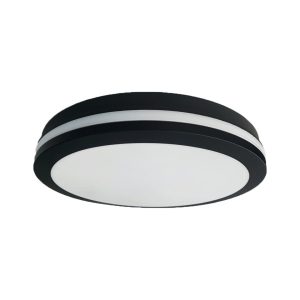 Plafon Marlon okrągły czarny LED 1x18W 22cm 1400/2400lm IP54 Eko-Light 873958 Plafon Marlon okrągły czarny LED 1x18W 22cm 1400/2400lm IP54 Eko-Light 873958