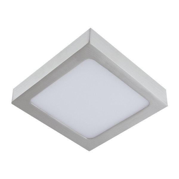Plafon MARTIN kwadratowy srebrny LED 1x18W 22,5cm 1620lm IP20 Struhm 873999