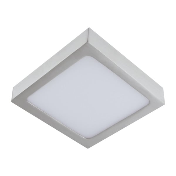 Plafon MARTIN kwadratowy srebrny LED 1x24W 30cm 2160lm IP20 Struhm 873908