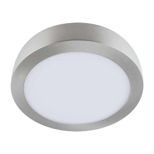 Plafon MARTIN okrągły srebrny LED 1x18W 22,5cm 1620lm IP20 Struhm 873979