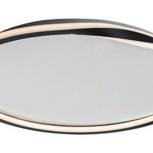 Plafon MATHIOLA okrągły biało-czarny LED 1x40W 56cm 2200lm IP20 Rabalux 873927 Plafon MATHIOLA okrągły biało-czarny LED 1x40W 56cm 2200lm IP20 Rabalux 873927