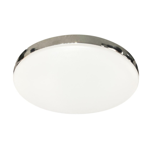 Plafon MAYA okrągły chromowany LED 1x10W 26cm 1000lm IP20 Milagro 873925