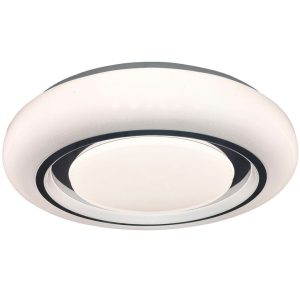 Plafon MEGAN z pilotem okrągły biały LED 1x48W 48cm 3360lm IP20 Milagro 873025 Plafon MEGAN z pilotem okrągły biały LED 1x48W 48cm 3360lm IP20 Milagro 873025