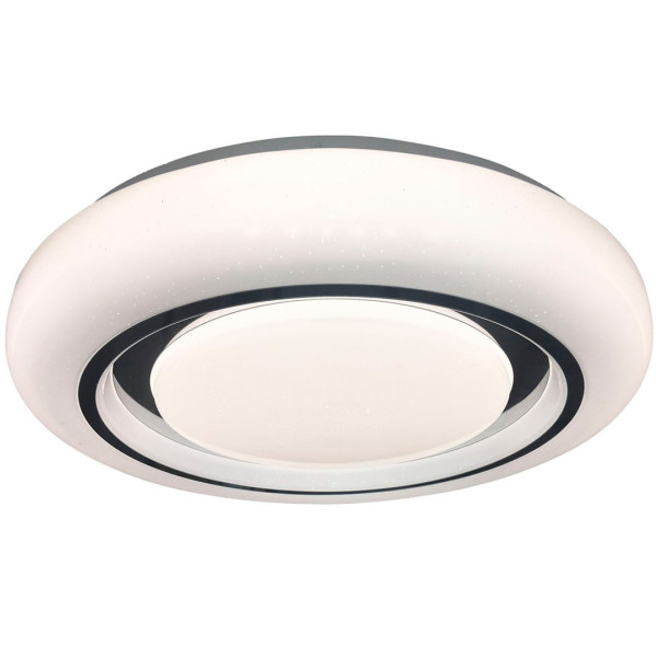 Plafon MEGAN z pilotem okrągły biały LED 1x48W 48cm 3360lm IP20 Milagro 873025