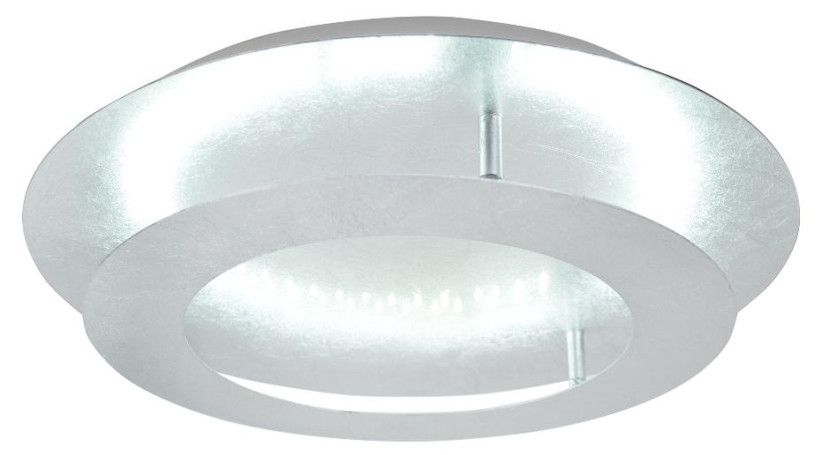 Plafon MERLE okrągły srebrny LED 1x18W 40cm 1200lm IP20 Candellux 923559