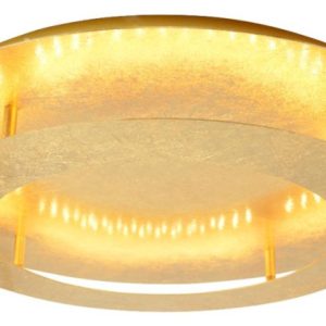 Plafon MERLE okrągły złoty LED 1x18W 40cm 1200lm IP20 Candellux 923553 Plafon MERLE okrągły złoty LED 1x18W 40cm 1200lm IP20 Candellux 923553