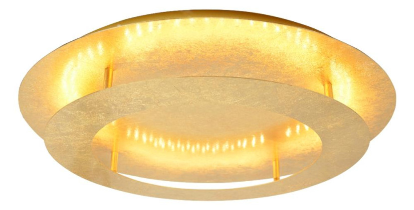 Plafon MERLE okrągły złoty LED 1x18W 40cm 1200lm IP20 Candellux 923553