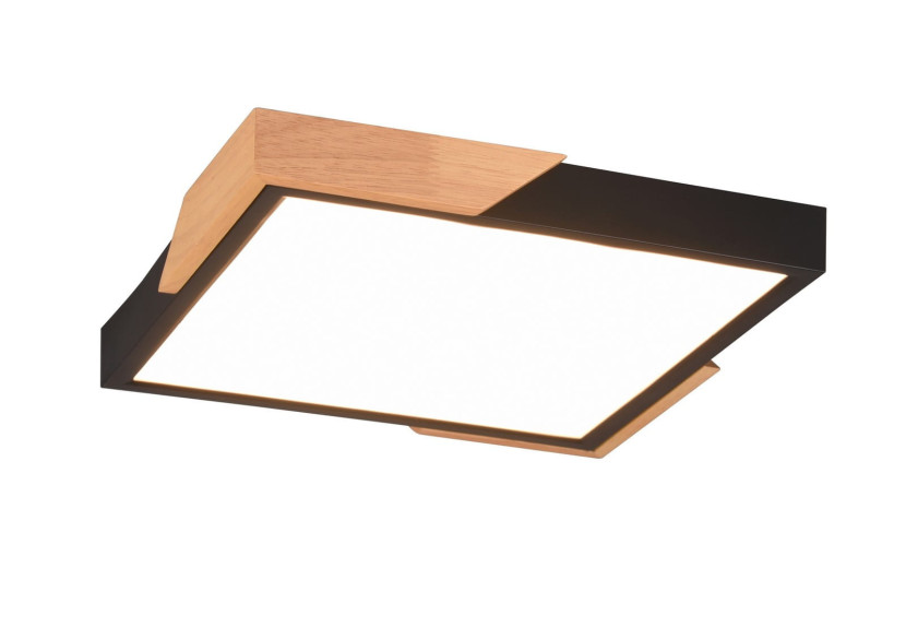 Plafon META kwadratowy czarny LED 1x20W 31,5cm 2400lm IP20 RL 878568