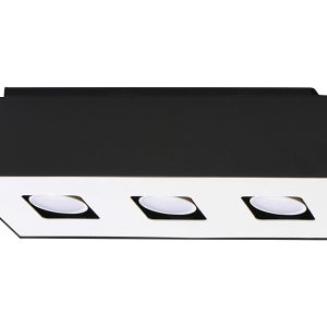 Plafon Mono 3-punktowy stalowy czarny 23710 Plafon Mono 3-punktowy stalowy czarny 23710