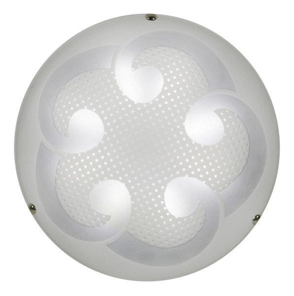Plafon MONTI okrągły biały LED 1x10W 30cm 660lm IP20 Candellux 872467