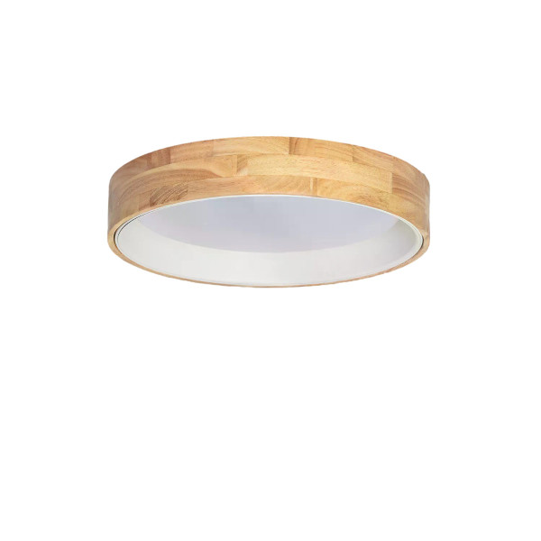 Plafon naturale okrągły bialy LED 1x20W 47cm 1800lm IP20 Abruzzo 872354